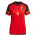 Fotballdrakt Dame Belgia Axel Witsel #6 Hjemmedrakt VM 2022 Kortermet